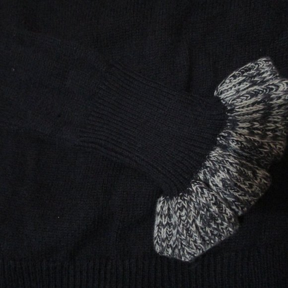 French Connection Women's Alexa Ruffle Trim Sweater Blue XS EUC - Picture 6 of 9